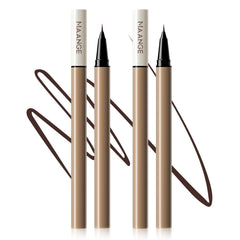 MAANGE Liquid Eyeliner with Fine Brush Tip | Waterproof, Stay All Day Makeup, Smudge Resistant (B101+B201)