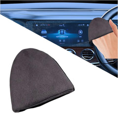 Square Car Touch Screen Cleaner Cloth, Microfiber Cleaning Pad Car Cleaning Wipes, Vehicle Screen Cleaner Tool Car Interior Cleaning Cloth for Car Dashboard Display Electronic Devices (2PCS Square)