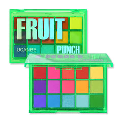 UCANBE Colorful Eyeshadow Palette – 15 Colors Vibrant Matte, Dazzling Shimmer & Glitter Duochrome Finishes – Highly Pigmented, Blendable, Long-Lasting Pastel Rainbow Eye Makeup Pallet - Seaform Dreams