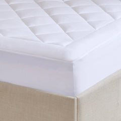Sleep Philosophy Harmony Deep Pocket Waterproof Mattress Pad - White