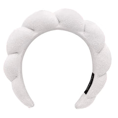 Women's Spa Headband, Headband for Washing Face, Makeup Removal, Shower, Skincare (Black, 1 Count)