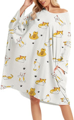 Plus Size Moo Moos for Women Oversized Sleep Shirts for Women Oversized Nightgown with Pocket Fit S-5XL