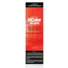 L'Oreal Technique HiColor Red HiLights - Intense Red Highlights for Dark Hair, No Pre-Lightening, Rich No-Drip Creme, Easy Application