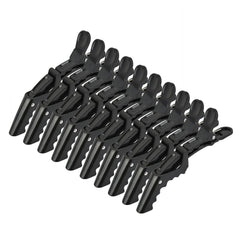 10 Pcs Hair Clips for Women – Alligator Styling Sectioning Clips Professional Barber Clips of Salon (Black)