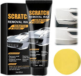 Car Scratch Removal Wax, Upgrade Scratch Remover for Vehicles Deep Scratches, Car Scratch Remover Kit with Sponge for Car Paint Polishing & Repair (1 set)