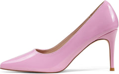 Elisabet Tang 3 in Classic Pointy Pull on Heeled Wedding Pumps - Comfortable Stiletto Closed Toe Dress Heels for Prom Work