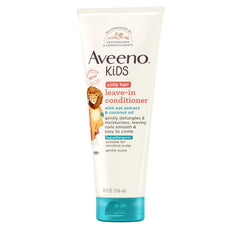 Aveeno Kids Curly Hair Conditioner, Hydrating Conditioner, Kids Curly Hair Products, Oat Extract & Shea Butter, Gentle Scent, 12 fl. oz (Pack of 1)