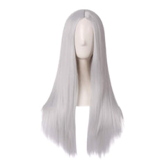 MapofBeauty 28 Inch/70 cm Women Special Long Straight Synthetic Wig (Hot Pink)