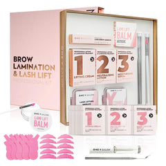 Essential Lash Lift & Brow Lamination Professional Kit – Instant Lift for Lashes & Brows – Vegan, Long-Lasting, Lash and Brow Lift Kit with Sachets, Tools (Multicolor-3)