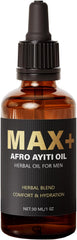 GFG Trineh Max+ Afro Ayiti Oil, Natural herbal massage oil, quickly absorbed, non-greasy, moisturizing (2pcs)