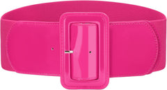 VONMELLI Stretchy Wide Women Belts Elastic Vintage Belts for Women Fashion Ladies Waist Belt for Dress