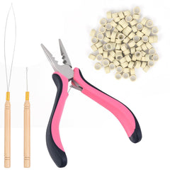 3 Holes Mini Plier For Micro Nano Ring Hair Extensions opener and Removal Tool