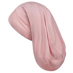 OLESILK 100% Mulberry Silk Bonnet for Sleeping Women, Silk Hair Wrap for Sleeping, Silk Sleep Bonnet for Women&Men, Real Silk, Not Satin Pink