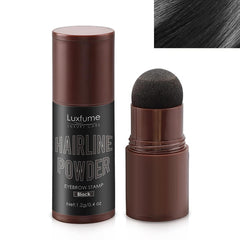 Rosarden Hairline Powder Stick, Dark Brown - Instantly Conceals Hair Loss, Hairline Contouring Shadow Powder for Women & Men, Waterproof, Multi-Use, Long Lasting, Portable