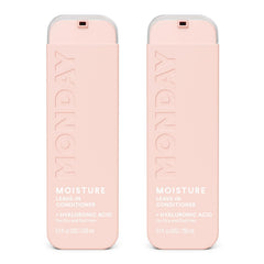 MONDAY HAIRCARE MOISTURE Leave in Conditioner with Hyaluronic Acid, Jojoba & Almond Oil, Shea Butter& Wheat Protein for Dry & Dull Hair 150mL