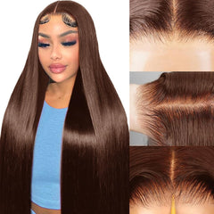 30 Inch 613 Lace Front Wig Human Hair 220 Density Blonde Wig Human Hair 13X6 HD Transparent Straight Lace Front Wigs Blonde Glueless Wig for Women Pre Plucked with Baby Hair