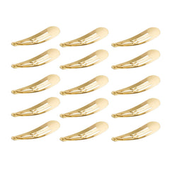 50 Pack of Snap Hair Clips Hair Barrettes for Kids, Girls and Women, 50 mm (Green)