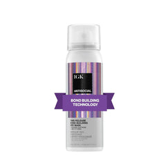 IGK Antisocial Overnight Bond-Building Dry Hair Mask | No-Rinse Leave-In Treatment for Damaged Hair | Strengthens, Smooths & Softens | Vegan, Sulfate-Free, Color-Safe