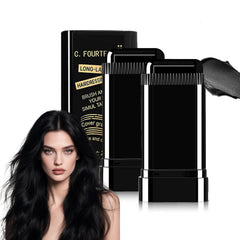 2Pack Safe and Convenient Hair Dye Brush, Hair Dye Comb, Hair Stick, Hair Color for Gray Hair Cover Up, Waterproof and Sweat-Proof, Quick Touch-Up, 2 in 1 Instant Dye for Women & Men (Dark-Brown)