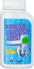 2pcs Drain Clog Remover, Pipeline Dredging Agent, Powerful Quick Cleaning Drain Toilet Cleaner Tool, Unclog Toilet Clog And Kitchen Sink Pipe Unblocker Powder