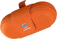 for Volvo XC60 XC90 S60 S90 V40 XC40 Car Glasses Holder Multifunctional Car Glasses Case Car Sunglass Holder Suitable for Different Size Eyeglasses,C