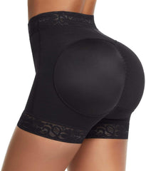 Womens Shapewear Control Panties Butt Lifter Boyshort Lace Panties Underwear