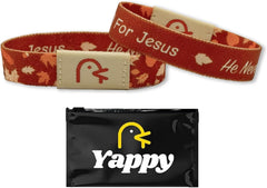 Yappy The Original Bible Verse Bracelets, Daily Bible Verse Bracelet for Personalized Daily Inspiration