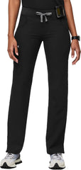 FIGS Kade Cargo Scrub Pants for Women — Classic Fit, Straight Leg, 4 Pockets, Yoga Waistband, Anti-Wrinkle