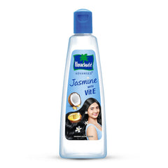 Parachute Advansed Jasmine Enriched Coconut Hair Oil with Vitamin-E | For Scalp Nourishment| Stronger, Softer, Silkier Hair | Indian Hair Oil | All Hair Types| 10.1 Fl.oz