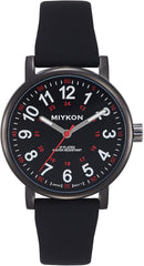 Miykon Nurse Watches for Men & Women - Analog Watch with Second Hand Nursing & Military Time - Second Hand Watch for Nursing with Soft Silicone Band - Ion Polished, Japan Quartz, Waterproof to 100ft