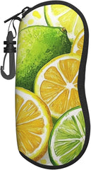 Glasses Case Sunglasses Eyeglass Soft Case Zipper Light Neoprene Pouch