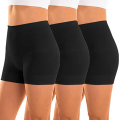 INNERSY Women's Shapewear Shorts Tummy Control Boyshorts Slip Shorts Shaping Underwear 3-Pack