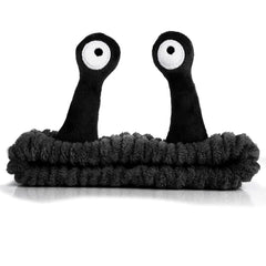 Spa Headband Facial Makeup Head Band Microfiber Soft Coral Fleece Head Wraps Snail Cartoon Cute Christmas Hair Accessories Elastic Skincare Hair Band for Women Girls Washing Face Beauty