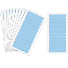 48 Piece Wig Tape for Lace Front Wigs Tape Strips in Extension Double-Sided Waterproof Lace Wigs Adhesive Strong Hold Clear Wig Tape for Wigs Toupees Hairpiece and Hair Extension (White)