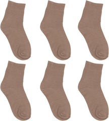 3Pairs Women Men Sports Breathable Wicking Crew Athletic Socks Casual Stretch Mid Tube Socks for Running Traveling(Black)
