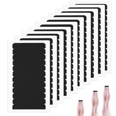 CANIPHA 120Pcs Hair Extension Tape Double Sided Hair Tape, Adhesive Replacement Tape for Hair Extensions, Human Hair Tape Tabs Tape in Tape Extension Replacement Wig Tape, Wig Tape Beauty Tools(Blue)