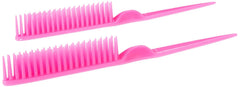 3 Row Styling Comb For Detangling, Defining And Separating Curls (Black)