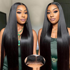30 Inch 613 Lace Front Wig Human Hair 220 Density Blonde Wig Human Hair 13X6 HD Transparent Straight Lace Front Wigs Blonde Glueless Wig for Women Pre Plucked with Baby Hair