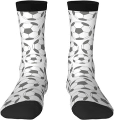 Casual Crew Socks for Women Lightweight, Mens Dress Socks Unisex Breathable