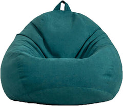 Bean Bags Adult Kids Bean Bag Covers Without Filling Transform Your Space with Cozy Elegance Soft Toy Sanctuary Green-M