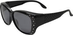 PZ - Polarized Women Sunglasses Wear to Cover Over Prescription Glasses UV Protection