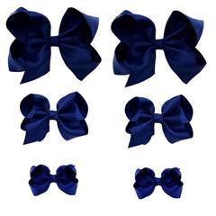 Halloween Bows for Girls,6PCS Hand-made Grosgrain Ribbon Hair Bows Alligator Clips Hair Accessories for Little Teen Toddler Girls Kids (Halloween Pink)