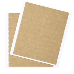 GOO GOO Hair Extension Tape Double Sided Adhesive Replacement Tape, Professional Strong Tapes for Tape in Hair Extensions 72pcs, 1.6 * 0.3inch per Piece