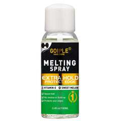3.4 fl oz Lace Melting and Holding Spray Glue-Less Hair Adhesive for Wigs, Extra Hold Lace Melting Spray Adhesive Wig Spray for Closure Wigs Extensions, Wig Melting Spray Strong Natural Forming Hold