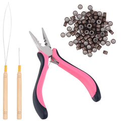 3 Holes Mini Plier For Micro Nano Ring Hair Extensions opener and Removal Tool