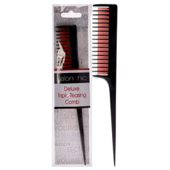 Deluxe Triple Teasing Comb Comb Unisex 1 Pc