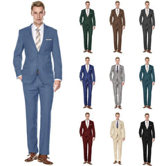 Braveman Men's Classic Fit Two-Piece Suit