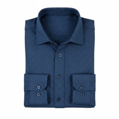 Lucky Brand Men's Printed Stretch Slim Fit Dress Shirt