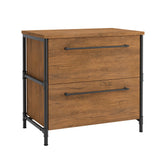 Wood Lateral File with Efficient Document Storage, Brown