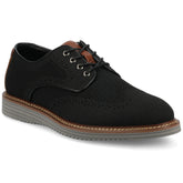 Vance Mens Whitaker Casual Knit Hybrid Wingtip Dress Shoe
